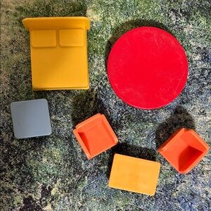 VINTAGE Little People furniture